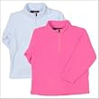 Girls Polartec 100 Classic Fleece Zip Turtleneck