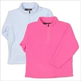 Girls Polartec 100 Classic Fleece Zip Turtleneck