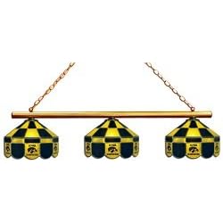 NCAA Iowa Hawkeyes 3-Light Executive Game Table Lamp