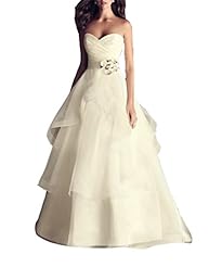 A-line Empire   Waistline Sweetheart Organza Sleeveless Lace-Up  Dress with a Brush/Sweep Train  With a Sash 