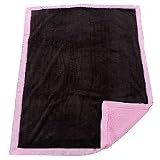 Koala Baby Pink and Brown Fur Blanket