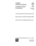 IEC 60173 Ed. 1.0 b:1964, Colours of the cores of flexible cables and cords