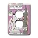 Rich Diesslins Funny Ten Commandments Cartoons - Ten Commandments 1 God First - Light Switch Covers - 2 plug outlet cover