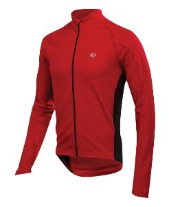 Pearl Izumi Mens Select Thermal Jersey,True Red/Black,Large