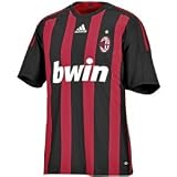 08-09 AC MILAN JERSEY + FREE SHORT (SIZE L)