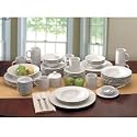 Oneida Wicker 61-pc. Dinnerware Set Basket Weave Design