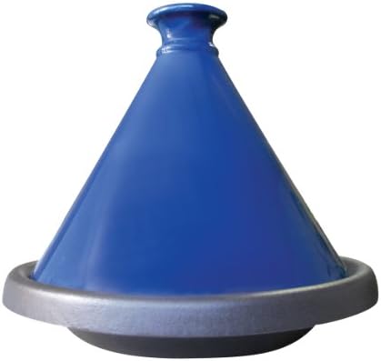 Le Cuistot Enameled Cast Iron 12 Inch Tagine - Blue