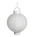 Darice VL1174-78, Lighted White Paper Lanterns Battery, 2-Piece 8I