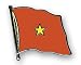 Sports : Flaggenpin Vietnam  Pin Flagge