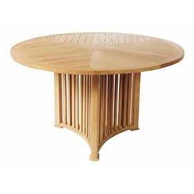 Mission 51 Inch Round Table