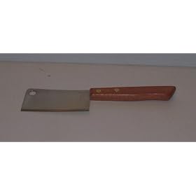 Cheese Cleaver with Wooden handle 6.5 long by SCI