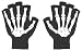 Skeleton Bones Fingerless Gloves
