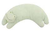 Angel Dear Curved Pillow, Green Froggy