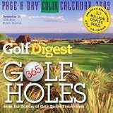 Golf Digest 365 Golf Holes Page-A-Day Calendar 2009 (Colour Page a Day Calendars)