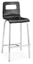 Zuo Modern Set of 2 Escape Barstools - 30" Black (Black) (41"H x 16"W x 16"D - Seat 30"H)