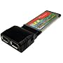 Cables Unlimited 2--Port 34mm Firewire ExpressCard (IOC4800)