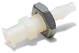 Luer Connector - Nylon Female Luer Bulkhead, For 1/8 Tube