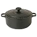 Chasseur Cast Iron 20cm, 2.5ltr Round Matt Black Casserole