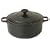 Chasseur Cast Iron 20cm, 2.5ltr Round Matt Black Casserole
