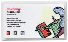 Business Source 5 mil Business Card Laminating Pouches (20861)