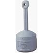 Justrite 26800 Cease-Fire Gray Cigarette Butt Receptacle