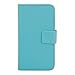 kwmobile Elegant synthetic leather case for the Huawei Ascend Y300 with magnetic fastener and stand function in light blue