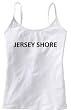 JERSEY SHORE - State Series - White Women's / Girls Camisole (Girlie / Babydoll)