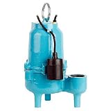 Little Giant ES50W1-20 1/2 HP, 85 GPM @ 10' - Energy Savings, Submersible, Solids Handling Pump w/ W