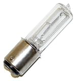 31x%2B5MuMJUL. SL160  Eiko 15217   Q75CL/DC 120V Bayonet Base Single Ended Halogen Light Bulb