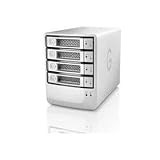 G-Tech G-SPEED eS - Hard drive array - 4 TB - 4 bays ( SATA-300 ) - Serial ATA-300 (external) with G-Tech PCIe RAID controller