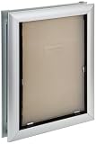 Dogwalk Door Mount XLarge Double Flap - 14 x 23 1/2 - Satin