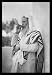 Rabbi Blowing the Shofar - 16x24 Giclee Fine Art Print framed in Black (20x30 finished)