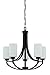 Luminance F18005-64 Contemporary 3 Incandescent Chandelier Light with Provincial Bronze Finish
