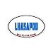LHASAPOO - Bad to the Bone - Dog Breed Euro - Window Bumper Sticker