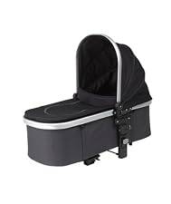 Firstwheels City Elite Carrycot for Single Pushchair - Black