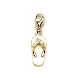 Slipper Charm in 14K Yellow Gold