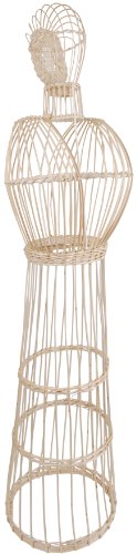 Esschert Design USA GD01 Wicker Dress Form