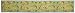 Laser Printed Split Bamboo Sealife 12" x 72" Runner