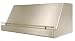 Independent CONN42 Stainless Steel Connoisseur 42 Inch Wide, 1200 CFM Wall Mounted Range Hood with Baffle Filter and Optional Internal or External Blower