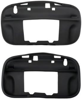 For Nintendo Wii U Gamepad Remote Controller Black Silicone Soft Case Cover