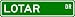 Lotar Street Sign ~ Martial Arts Gift ~ Aluminum