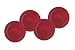 Emile Henry 6-inch Side Plates, Set of 4, Cerise