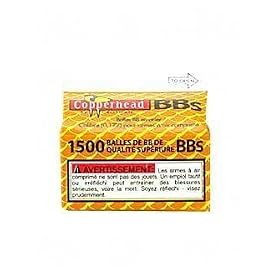 Crosman 1500 Copper Coated BBs in a Bottle