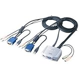 obt@[RNTvC BUFFALO CPUؑ֊ 21 ؑ USB to USB {Audion BKVMU2A01A