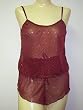 Contessa Di Roma Sparkle Dot 2-Piece Set with Drawstring Tap Pants and Cami Top