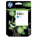 Original HP 940XL Cyan Officejet Ink Cartridge in Retail Packaging