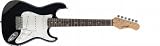 Produkt-Bild: Stagg - E-Gitarre - Einsteigerinstrument 3/4 Modell Strat-Kopie -schwarz