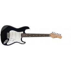 Stagg - E-Gitarre - Einsteigerinstrument 3/4 Modell Strat-Kopie -schwarz