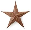 Rustic Finish Copper Barn Star (34 inch)