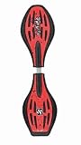 Street Surfing The Wave – Hi Tide – In Line Caster / Skate Board with instructional DVD – Red
